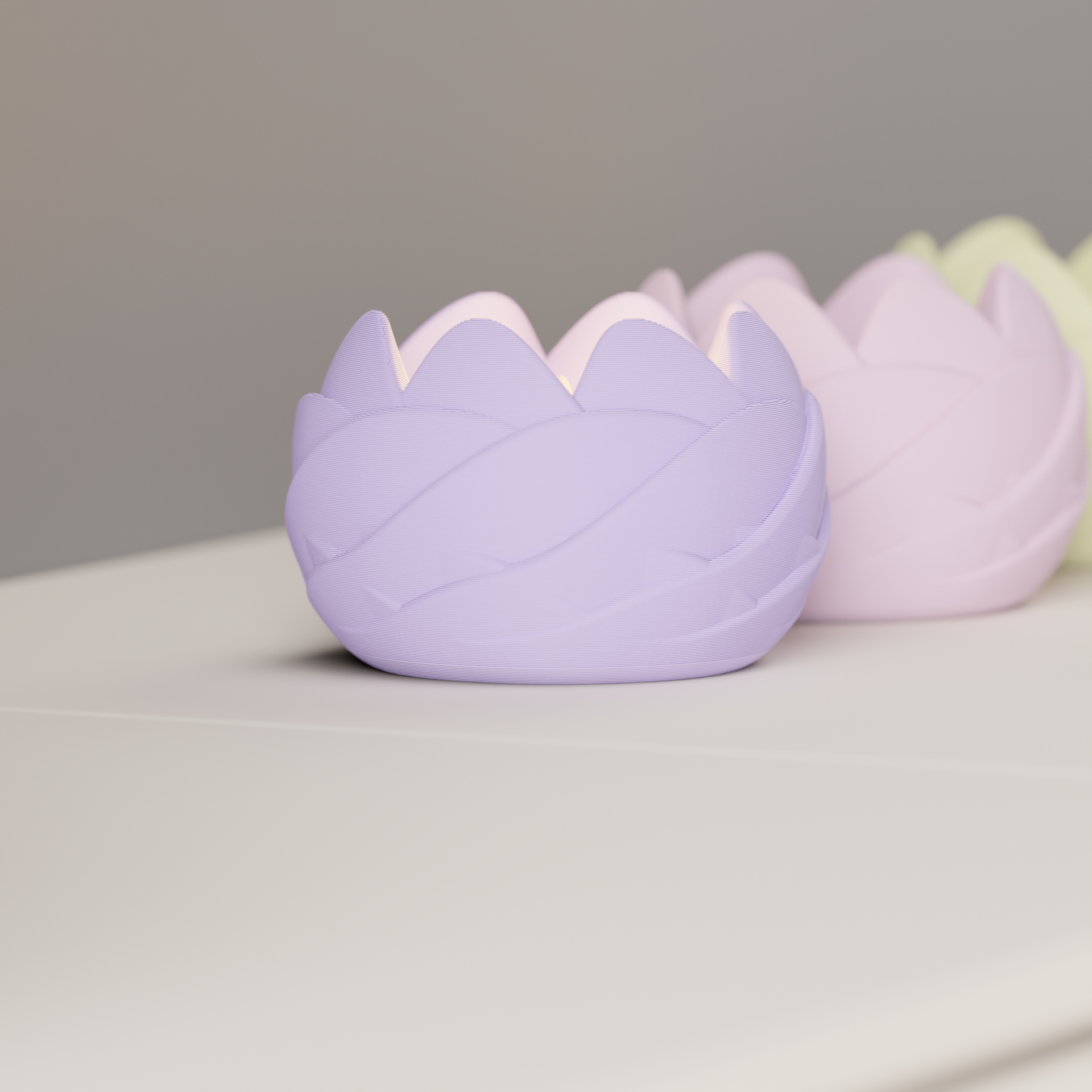 Rose inspired led tealights